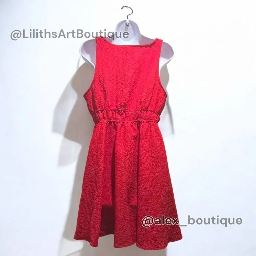 Knot A-line Dress(C047)-Size L for Women - Picture 4 of 11